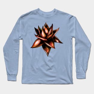 Red Flower Long Sleeve T-Shirt